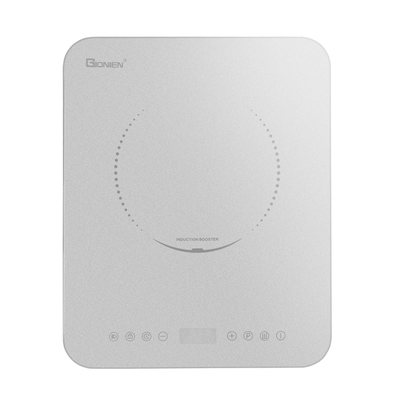 अल्ट्रा पतला इंडक्शन कुकटॉप 110V 1200W पोर्टेबल इंडक्शन कुकटॉप सिल्वर ग्रे